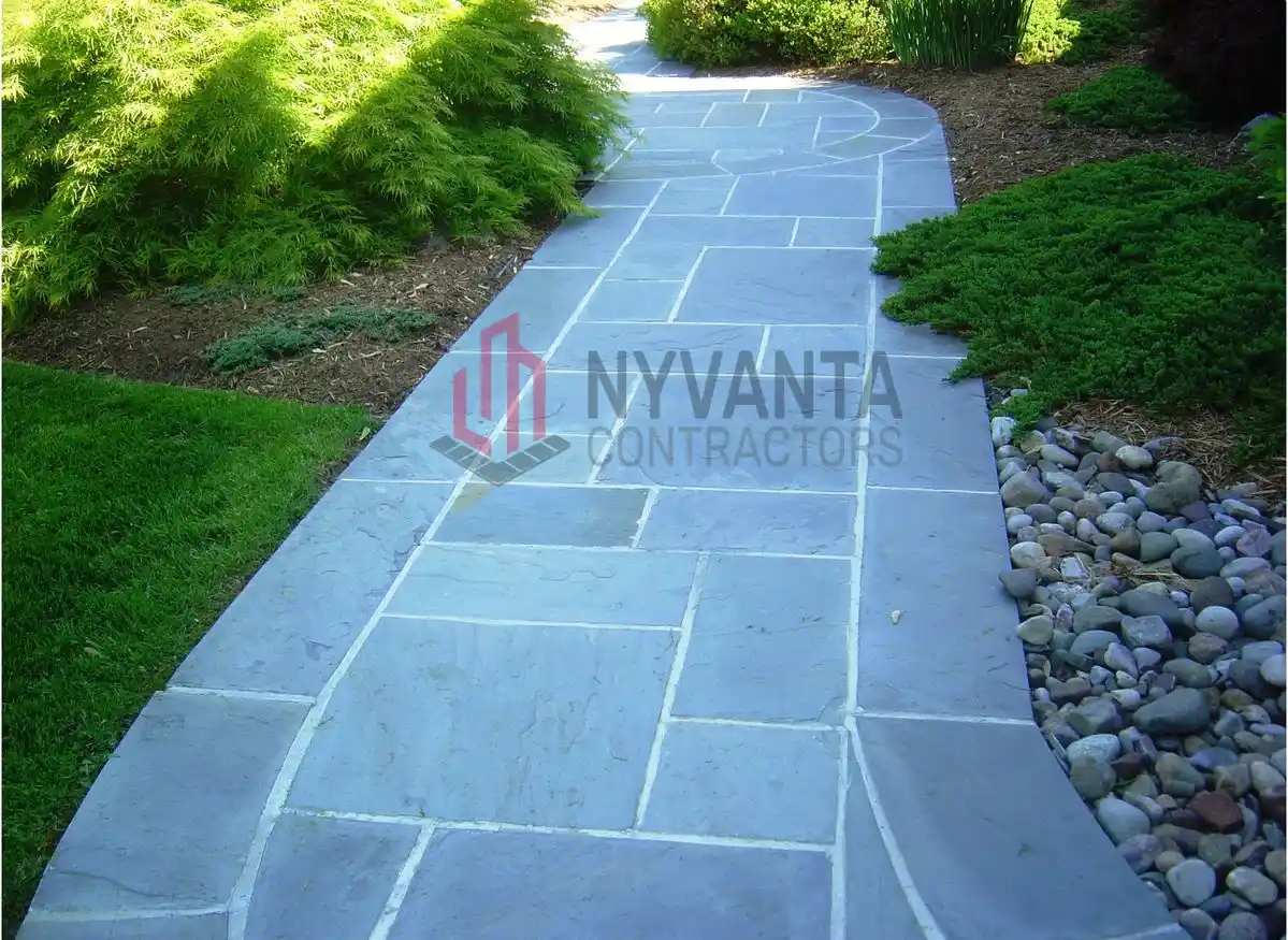 bluestone sidewalks