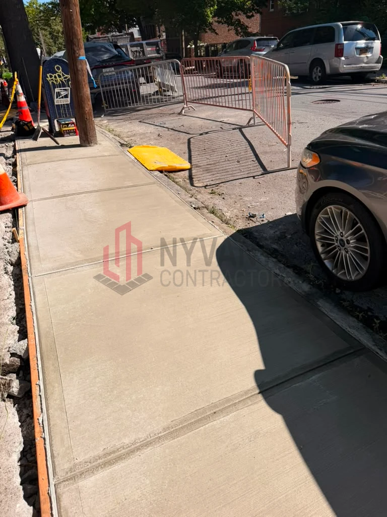 leveling uneven sidewalk